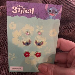 Stitch earrings for Sensitive ears - NWT